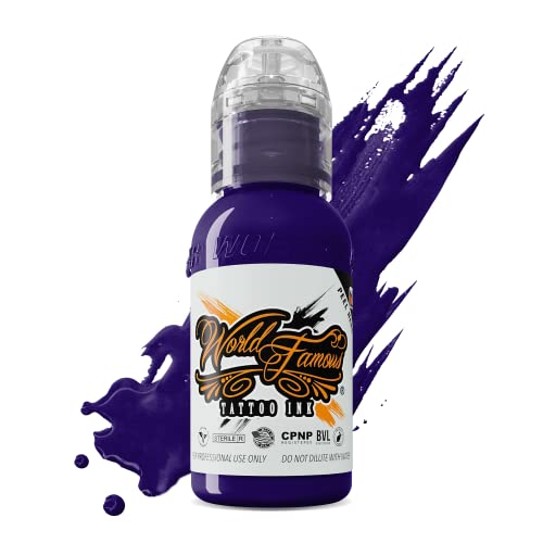 World Famous Purple Tattoo Ink, Vegan and Professional Ink, Made