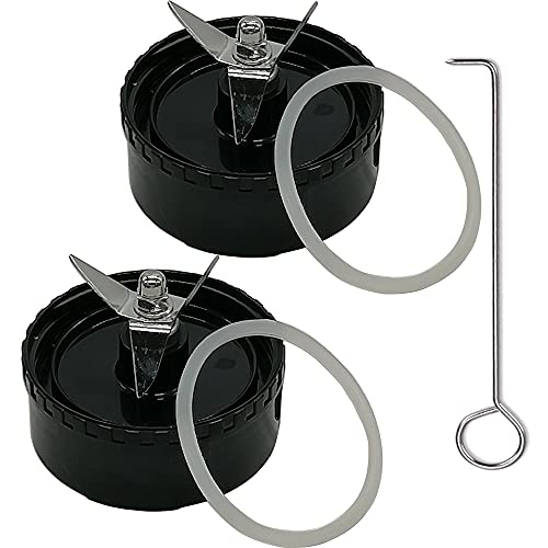 2pcs Replacement CPB-300CA Cutting Assembly Blade with Extra Gasket ?Compatible with Cuisinart CPB-300 CPB-300PK Models: CPB-300/CPB-300P1/CPB-300PK(2)