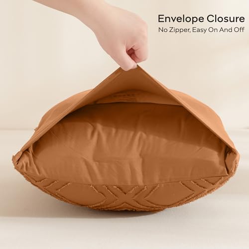 Jellymoni 2 Pack Rust Pillowcases Standard Size thumb #4
