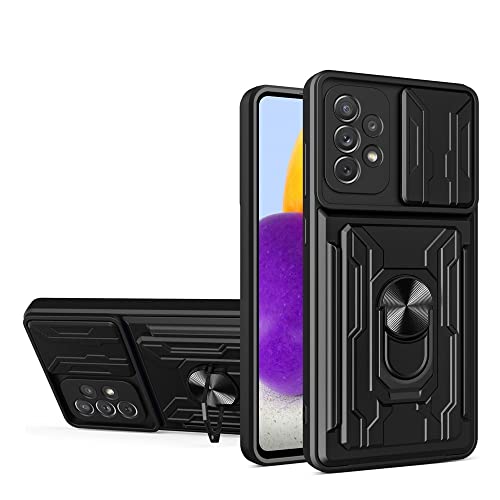Coque Samsung S20 FE antichoc noire avec protège-carte intégré