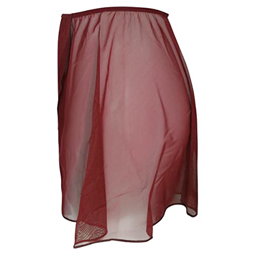Jupe de ballet Intermezzo Redgom 7461 bordeaux pour vos cours de danse - 3
