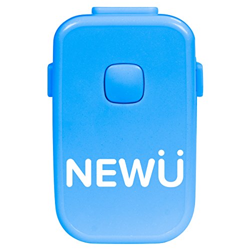 NewU Bedwetting Alarm with 8 Loud Tones, Strong Vibrations & Light; Full Featured
