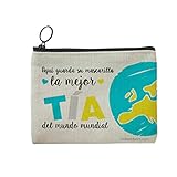 Funda mascarilla regalo TÍA personalizada guardamascarilla mejor mundo mundial tita