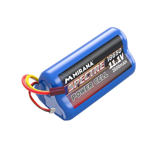 Image of Mirana Spectre 4WD Accessories - Compatible only with The Mirana Spectre 4WD Hobby Grade RC Car Toy - Power Cell (3 Pack)