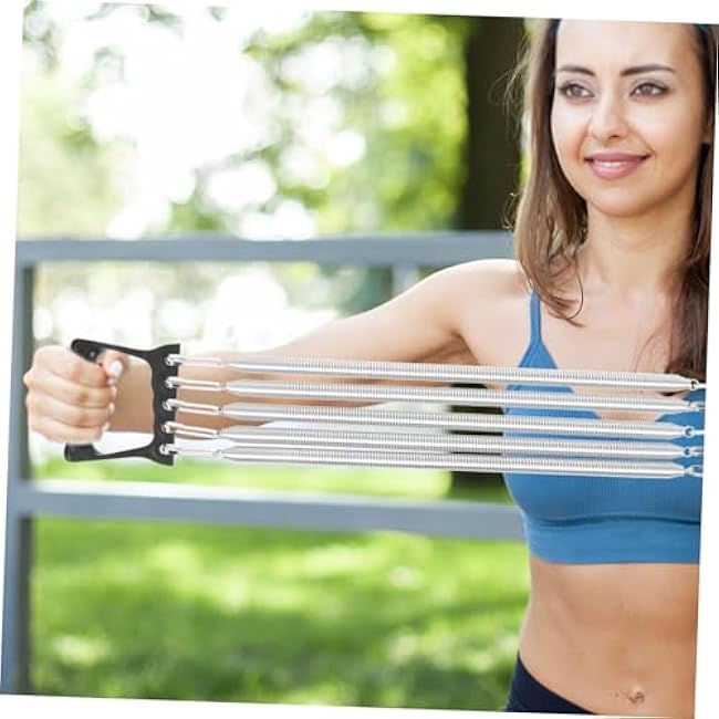 Detachable Chest Expander Exercise Handle Spring Steel Fitness Tool for Men