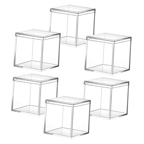 WEKAMOS �A�N�����������L�����f�B�[�{�b�N�X �ϋv���ƈ��萫�����������`�L���[�u �a�����⌋�����Ȃ� ��p�������[�P�[�X 6�Z�b�g