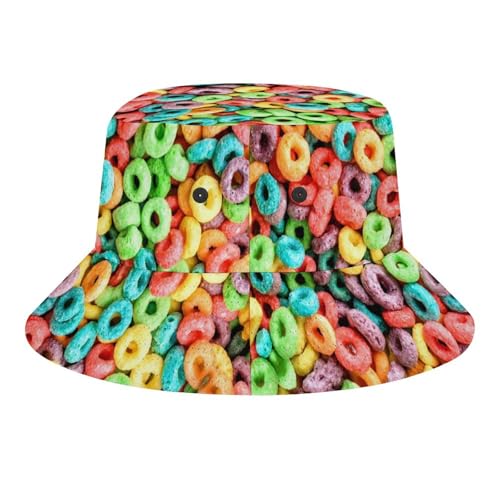 Image of Food Golden Corn Bucket Hats Unisex Washed Cotton Lightweight Outdoor Summer Beach Sun Hats Men Women Bucket Hat for Travel