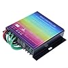 Zilimontt Controlador de turbina eólica 500/800 W IP67 impermeable generador controlador de carga con protección de sobrecarga para sistema de batería de 12 V/24 V (color 800 W)