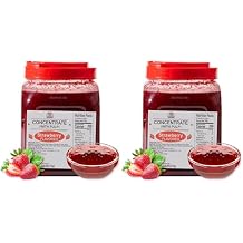 52USA Strawberry Flavored Jam 2.7kg Large Food Service Size, Sweet and Fruity Spread for Baking, Cooking & Breakfast Pack of 2