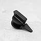 Create idea 2 Sätze Warndreieck-Abdeckungsknopf-Halter-Clip-Ersatz 1J0867467 3C9867467 1J0867468 3C9867468 Kompatibel mit Touran Kompatibel mit Bora Kunststoff Schwarz