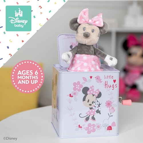 Image of Disney Baby Minnie Mouse Jack-in-The-Box - Musical Toy for Babies- Pink