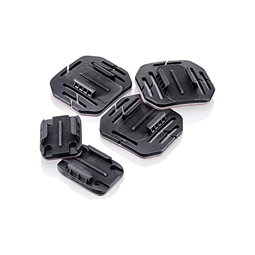 PNJ Lot de 5 Fixations adhésives 3M (2 Pattes)