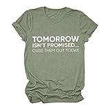 Damen Kleider Bundeswehr t-Shirt Shirt Damen Langarm/Kurzarm Casual Tshirts Rundhals einfarbig Oberteile Tunika Bluse Satin Kleid Bundeswehr t-Shirt Bikini Oberteil(#NJDE-220331 T-Shirt-A35, S)