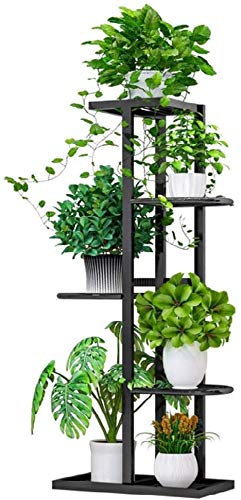 Ezzu Crafts Metal 5 Tier Plant Stand, Black, standard (B0828BS6TN) Amazon Price History, Amazon Price Tracker