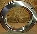 Ojo de buey para puerta de acero inoxidable INOX, 350 mm de...