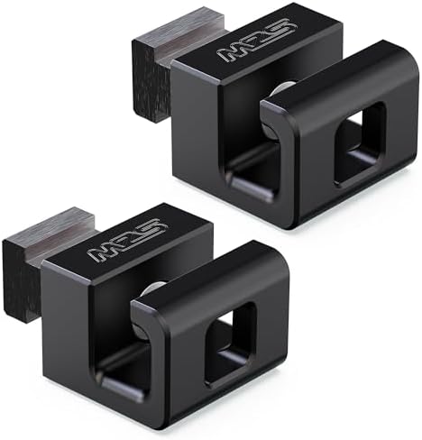 MZS Tie Down Anchors for Tacoma Tundra Gladiator, Small Size (Bla...