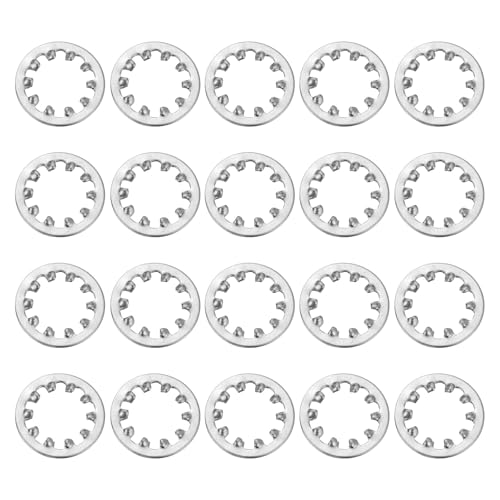 Rondelle de verrouillage 7/16 éventail intérieur inox pour filetage et boulon mécanique x40