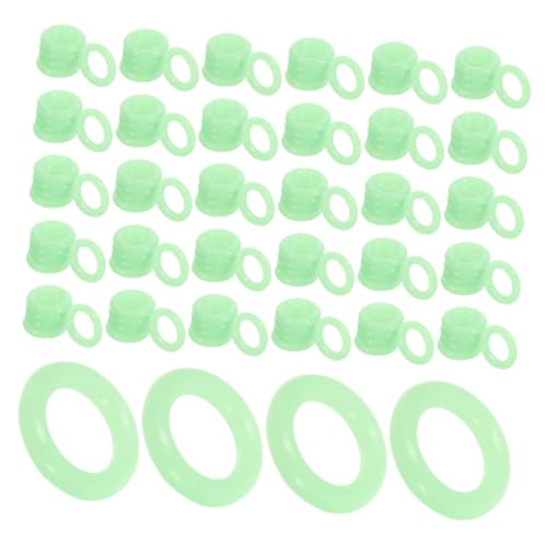 Anillos luminosos de silicona impermeables y resistentes UV para camping