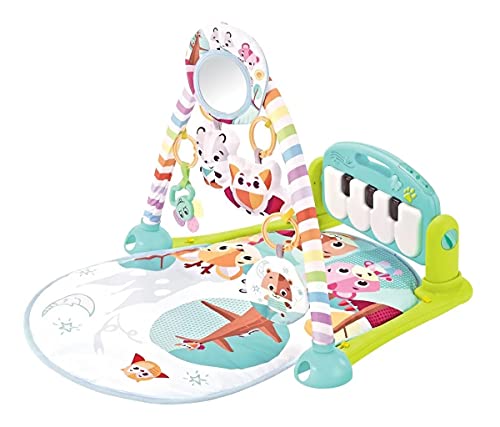 Tapete de Atividades com Piano e Bluetooth Pastime 2.0 Azul-Maxibaby