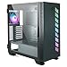 Price comparison product image MSI MAG VAMPIRIC 300R MIDNIGHT GREEN Mid-Tower PC Case - Tempered Glass, E-ATX Motherboard & Dual 360mm Radiator Capacity, GPU Support Bracket, Smart I/O, ARGB LED Panel & 120mm Fan - Mystic Light
