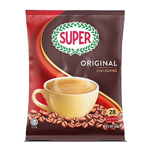 Super Coffee 3 In 1 Original Instant Coffee 20g Per Sachets (56 Sachets) image 2