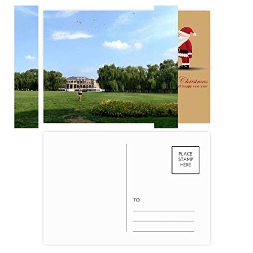Cartes postales Père Noël pour vos vœux au pied du sapin