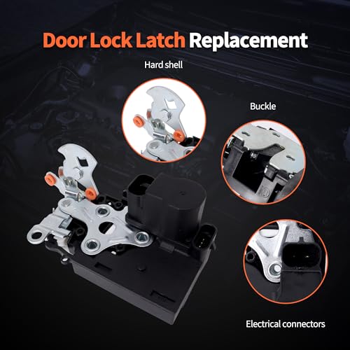 Image of HiSport 15110511 Rear Trunk Door Latch - Replace 931-298 15159269 | Compatible with Buick Rainier Chevy Trailblazer EXT GMC Envoy XL Envoy XUV Isuzu Ascender Oldsmobile Saab 9-7x 2002-2009