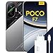 Poco F7 Smartphone, 12+512GB, Silber, Flaggschiff Snapdragon® 8s Gen 4, 6500 mAh Akku, 50 MP Sony-Kamera mit OIS, 6,83" 1,5K 120 Hz AMOLED-Display (Netzadapter im Lieferumfang enthalten)