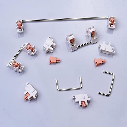 Image of Plate Mounted Stabilizers High Precision for Mechanical Keyboard 3pcs 2u Keyboards Keypads Keyboards Mice Pointers Computers Tablets
