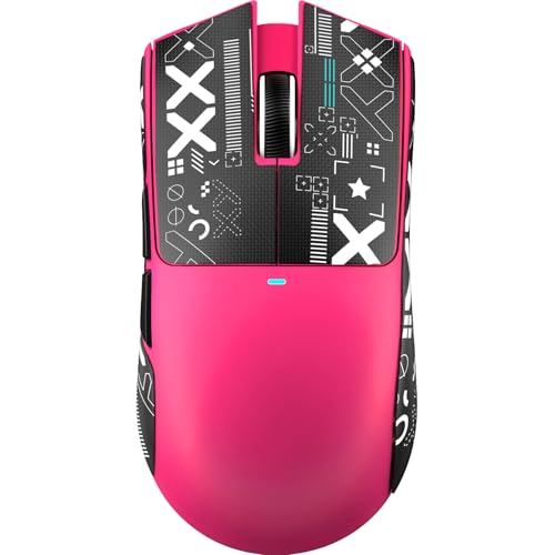 Souris sans Fil Haute Précision ATTACK SHARK X11 SE Capteur PAW3311 Évite Fatigue Poignet Rouge