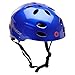 Razor V-17 Youth Multi-Sport Helmet - Kids Helmet with Adjustable Strap - Durable with Foam Padding for Biking, Skating, and Other Outdoor Sports - Gloss Blue - Complies with CPSC Requirements