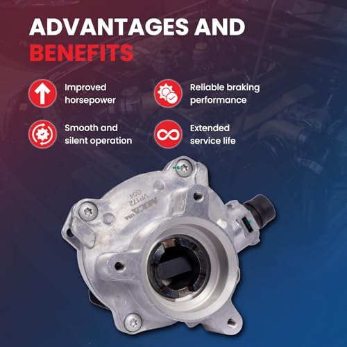 Bomba de vacío MOCA VCP172 para BMW Z4 (2009-2016), 325i (2011-2013), 335is (2011-2013), 740i/740Li (2011-2012), 335i (2007-2010) miniatura 4