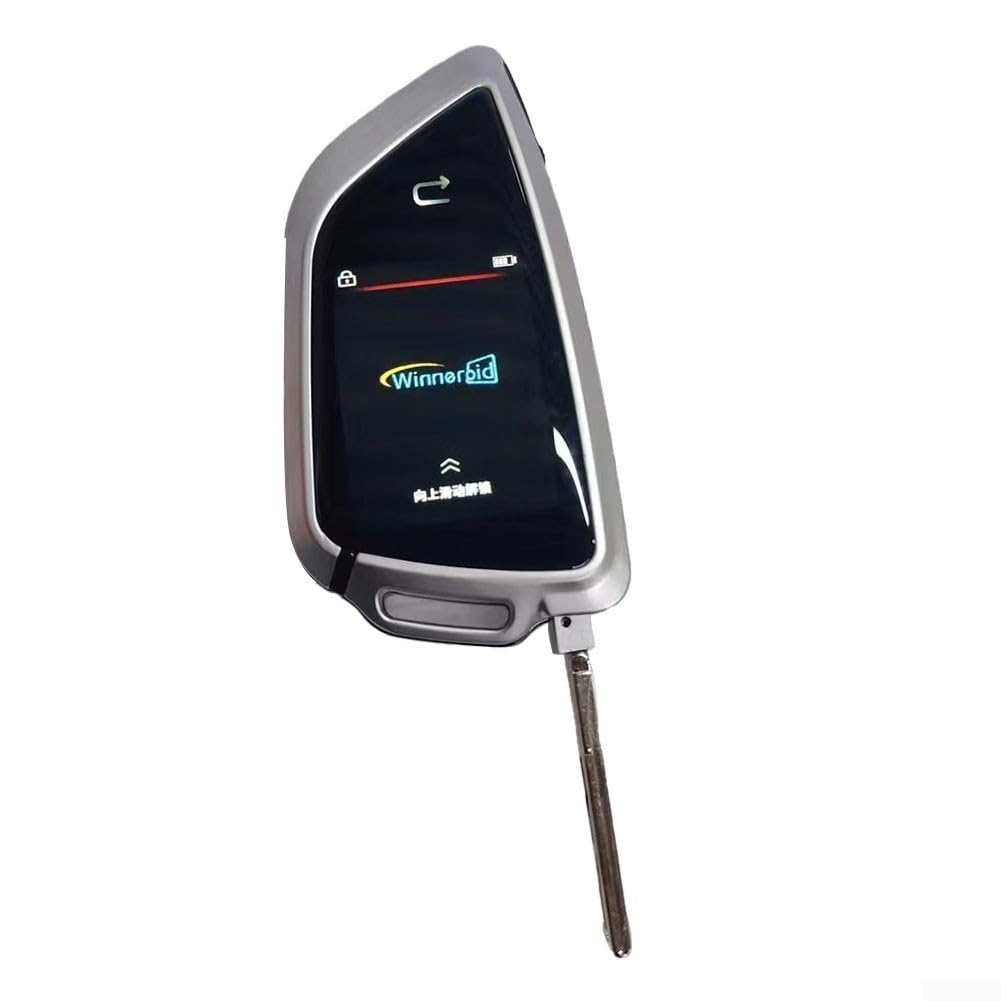 Mando a distancia LCD de aleación para llave de coche con 750 mAh, pantalla táctil de arranque