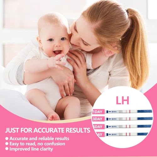 50 Strisce Per Test Di Ovulazione,Rilevazione Dell’Lh Per Identificare I Periodi Fertili,Facile Da Usare Con Risultati Chiari,Per Monitorare Il Ciclo E Fertilità Donna - 3