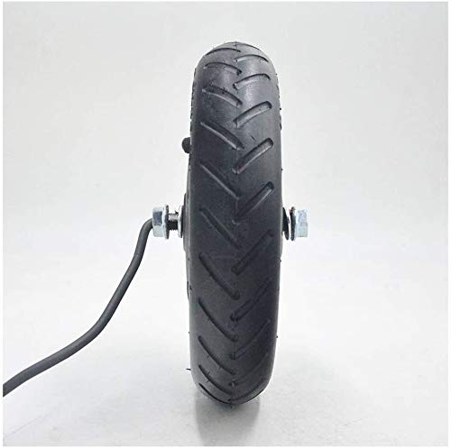 Pneu de Trottinette, Ensemble de moyeu Roue arrière et Frein à Disque for Trottinette électrique M365, Noir, lot 2