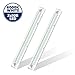 Produktbild LED Innenbeleuchtung 2×108 LED Auto Innenraumbeleuchtung 12-24V 9 W LED Leiste Einbauleuchte Innenleuchte Unterbauleuchte Interior Leuchtstofflampe für Camping Wohnmobil Lieferwagen Boot