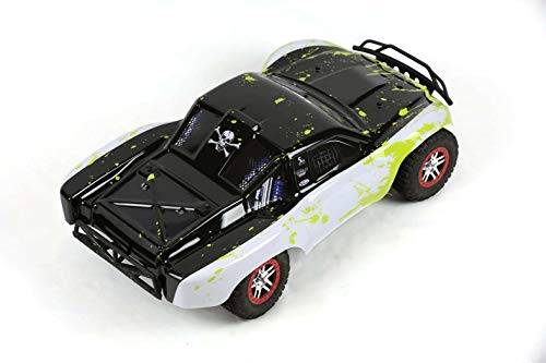 Summitlink Compatible Custom Body Muddy Green Over White/Black Replacement For 1/10 Scale Rc Car Or Truck (Truck Not Included) Ss-Wbg-02 #TOP4
