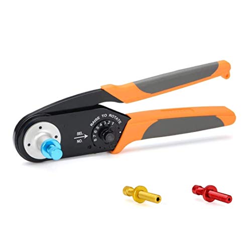 アイウィス 4インデント 圧着ペンチ 自動車用 パワーコンタクトピン 圧着工具 M22520/4-01 HD-0812