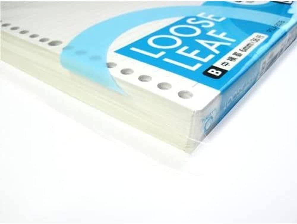 Amazon.co.jp: コクヨ(KOKUYO) ルーズリーフ ポジティ B5 中横罫 200枚