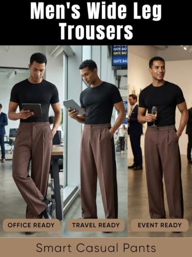 Image of GRECIILOOKS Men's Stretchable Track Pants | Comfortable & Stylish Trousers for Men | Formal & Casual Pant for Man | Breathable Summer Pant with Elastic Button Closure & Korean Style Travel With Pocket