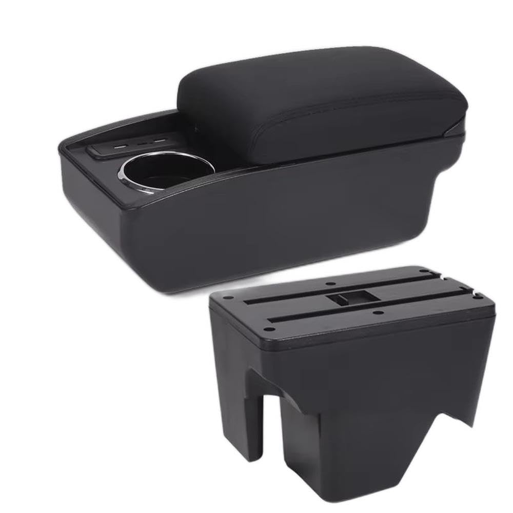 Fsozdbbpl B2 Black Line 6Usb For Tera 2025 Car Armrest Box Auto Center Console Armrest Storage Box Interior Parts