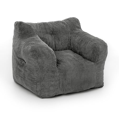 Pamapic Bean Bag, Single Bean Bag Chair with Filling Included, Beanbag Adult...