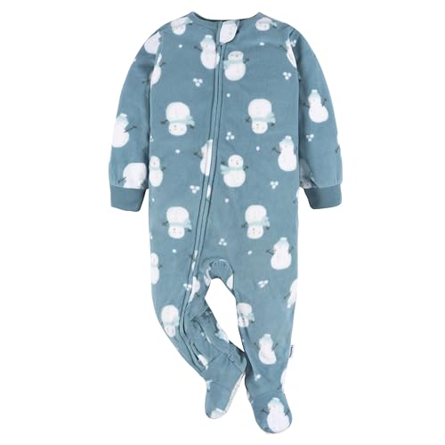 Image of Gerber Baby & Toddler Fleece Footed Pajamas 2-Pack