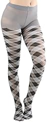 Multicolor Argyle Design - Black/Grey