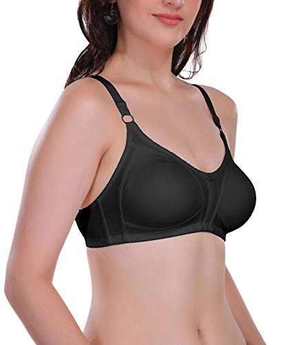 Image of Eve's Beauty Women's Cotton Non Padded Wire Free Full Coverage Bra