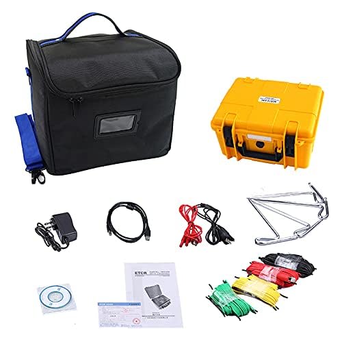 Earth Resistance Measurement Soil Resistivity Meter with Earth Resistance Measurement Range 0Ω to 30kΩ Soil Resistivity Measurement Range 0Ωm to 9000kΩm Earth Voltage Range 0V to 600V