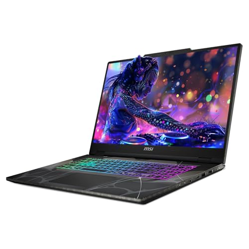 Image of msi Cyborg 17 Gaming Laptop, Intel 7-240H, 48 GB DDR5 RAM, 4 TB PCIe SSD, 17.3 inch FHD (1920x1080) 144Hz Display, Nvidia G-Force RTX 5060, 4-Zone RGB Keyboard, W11 Pro, Translucent Black
