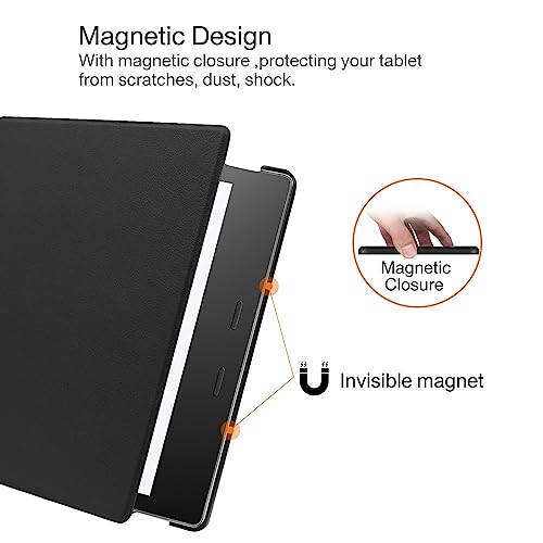 Flyorigin Case for Kindle Oasis (9th&10th Gen, 2017/2019 Release) Pu Leather Cover for Amazon Kindle Oasis Case - Image 6
