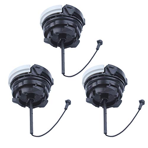 Haishine 3 x Gas Fuel Cap for STIHL MS192T MS200 MS250 MS290 MS380 MS390 MS440 MS460 MS880