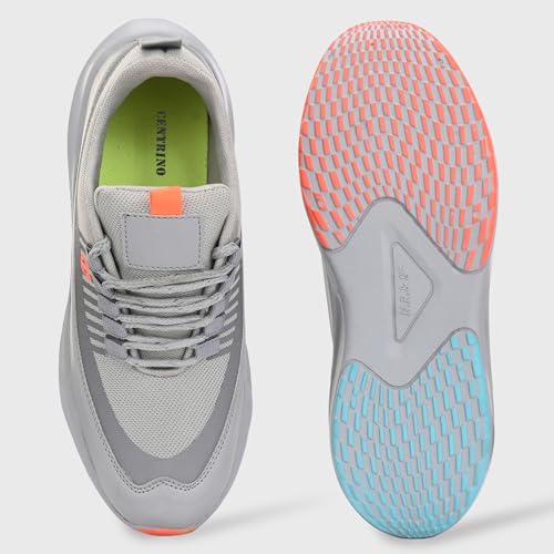Image of Centrino Sporty Sneakers for Man | Shoes for Men Stylish | Casual Lightweight Lace-Up Canvas Walking Shoes | Cushioned Insole | Breathable Comfortable Anti-Skid | Mens Sports Shoes for Daily Outings (6830)